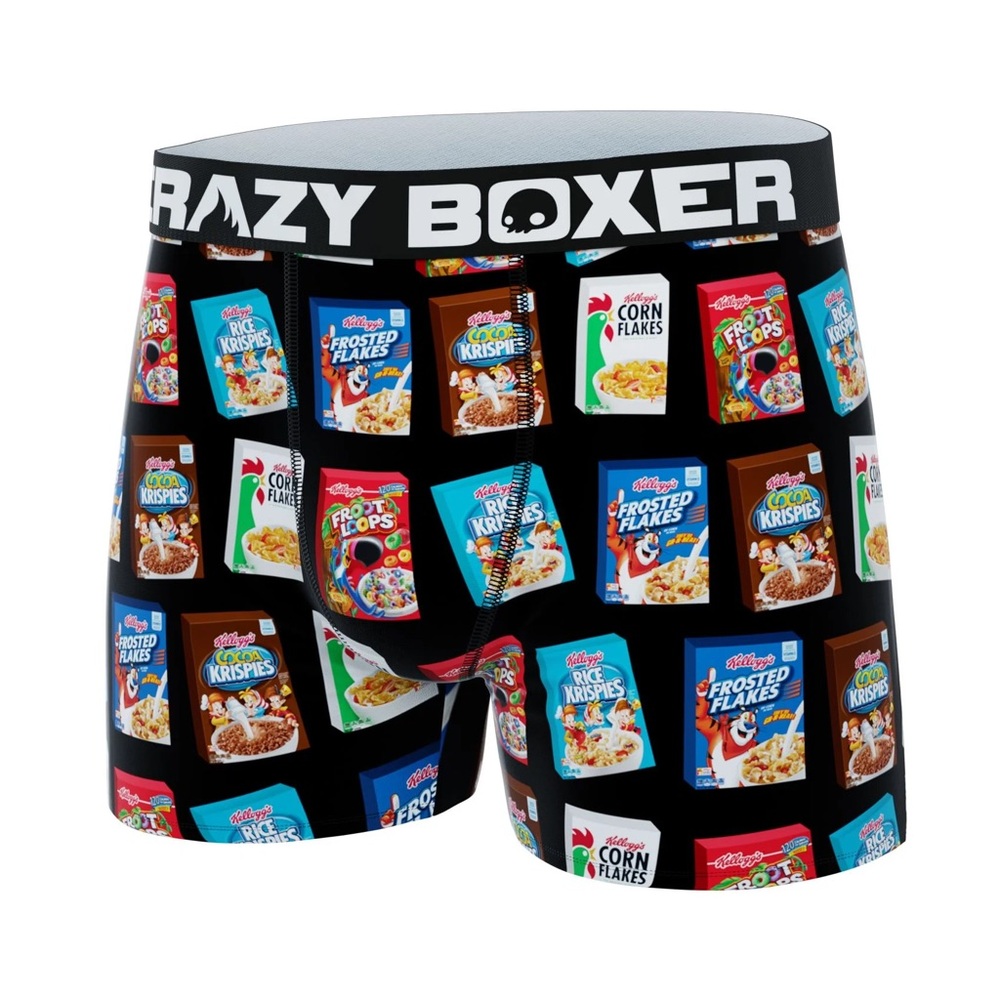 NWT CRAZYBOXER Men's Underwear Kelloggs Stretch Comfortable Boxer Brief